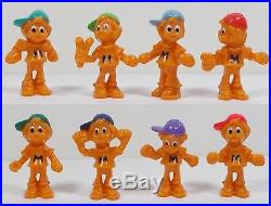 Mighty Max - Prototype Orange Max Figures X8 - 1st Edition - Bluebird Toys