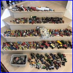Mix Huge LOT Action Figures Cards Trucks Cars Trains45+lbs VTG Modern SOLD AS IS