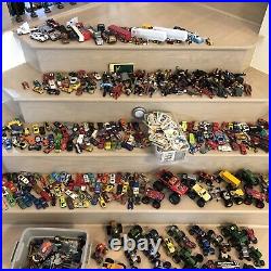 Mix Huge LOT Action Figures Cards Trucks Cars Trains45+lbs VTG Modern SOLD AS IS