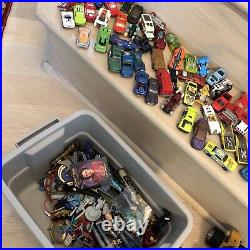 Mix Huge LOT Action Figures Cards Trucks Cars Trains45+lbs VTG Modern SOLD AS IS