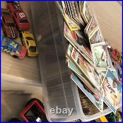 Mix Huge LOT Action Figures Cards Trucks Cars Trains45+lbs VTG Modern SOLD AS IS