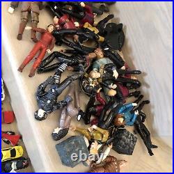 Mix Huge LOT Action Figures Cards Trucks Cars Trains45+lbs VTG Modern SOLD AS IS