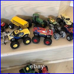 Mix Huge LOT Action Figures Cards Trucks Cars Trains45+lbs VTG Modern SOLD AS IS