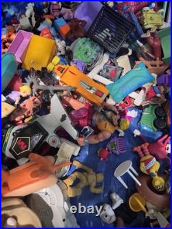 Mixed Toy Lot 250pcs LPS Little People Vintage Figures Bulk Bundle See Photos