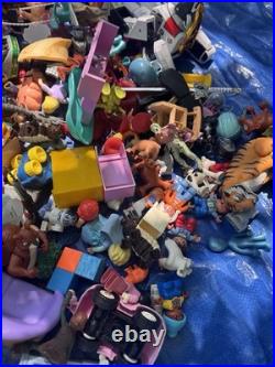 Mixed Toy Lot 250pcs LPS Little People Vintage Figures Bulk Bundle See Photos