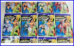 Motu KO Galaxy Heroes Vintage Set completo 12 Figuras 80's Vitage