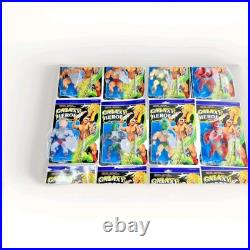 Motu KO Galaxy Heroes Vintage Set completo 12 Figuras 80's Vitage