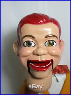 Moving eyes JERRY MAHONEY Ventriloquist dummy puppet figure doll Paul Winchell