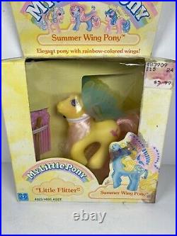 My Little Pony Summer Wing Little Flitter Doll Figure Toy Vintage New NIB