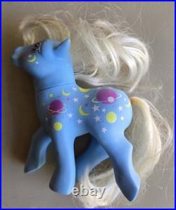 My Little Pony Vintage 1980 Mixed Pony Figures Lot with Original Carry Case