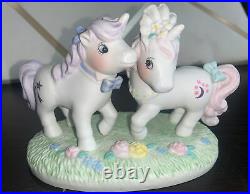 My Little Pony Wedding Prance G1 Porcelain Figure Rare Glory Moondancer VTG 1985