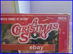NECA 2008 A Christmas Story 4 figure set new in box Collectable toy set