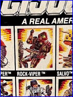 NEW GI Joe ROCK VIPER Vintage Toy Figure 3 3/4 Cobra Mountain Trooper 1989