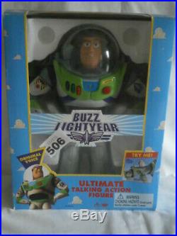 NEW Original Vintage Disney Toy Story 1995 1st Edition Buzz Lightyear Figure