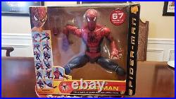 NEW TOY BIZ Amazing Spider-Man 2 figure 18-inch. 67 POA sealed box. Vintage 2004