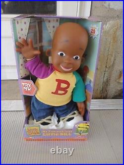 NEW! Vintage LITTLE BILL Fisher Price Doll Nick Jr Plush Toy Vinyl 11 COSBY nos