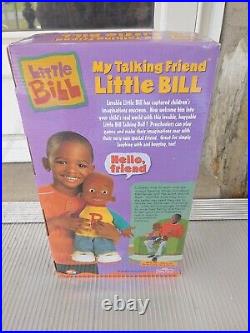 NEW! Vintage LITTLE BILL Fisher Price Doll Nick Jr Plush Toy Vinyl 11 COSBY nos