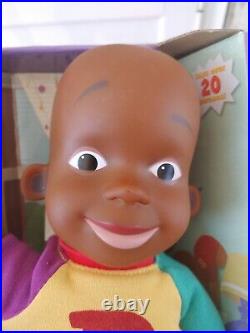 NEW! Vintage LITTLE BILL Fisher Price Doll Nick Jr Plush Toy Vinyl 11 COSBY nos