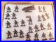 NICE 1930s RAPAPORT LOT OF 26 PIECES BUCK ROGERS LEAD SPACE CADET FIGURES & SHIP