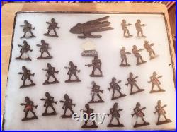 NICE 1930s RAPAPORT LOT OF 26 PIECES BUCK ROGERS LEAD SPACE CADET FIGURES & SHIP