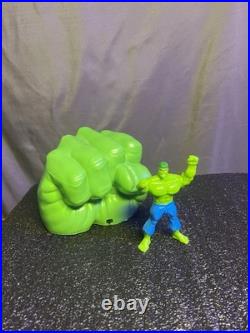 NICE Marvel Incredible Hulk Figures Lot 13 Vtg 96-Now Diamond Select XL Plush +