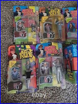 NIP Vtg 1999 New Lot of 10 Austin Powers Movie Action Figures McFarlane Toys