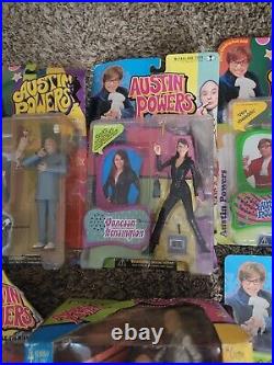 NIP Vtg 1999 New Lot of 10 Austin Powers Movie Action Figures McFarlane Toys