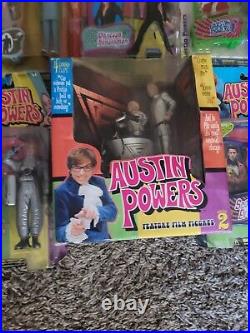 NIP Vtg 1999 New Lot of 10 Austin Powers Movie Action Figures McFarlane Toys