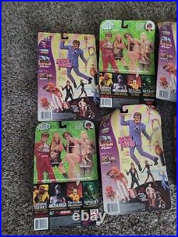 NIP Vtg 1999 New Lot of 10 Austin Powers Movie Action Figures McFarlane Toys