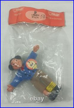 NOS 1960s STEIFF MAX MORITZ bendable figure, sealed in original packaging