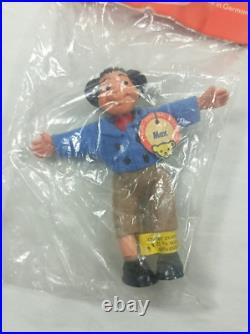 NOS 1960s STEIFF MAX MORITZ bendable figure, sealed in original packaging