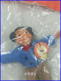 NOS 1960s STEIFF MAX MORITZ bendable figure, sealed in original packaging