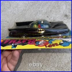 NOS Rare Vintage Batman & Robin Batmobile Car Simms Inc. 529