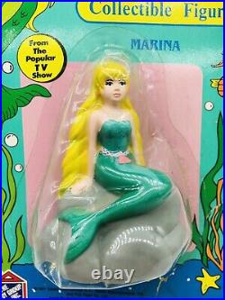 NOS Vtg Helm Toy Saban's Adventures of The Little Mermaid Marina Anime Figure