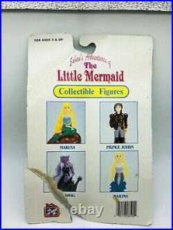 NOS Vtg Helm Toy Saban's Adventures of The Little Mermaid Marina Anime Figure