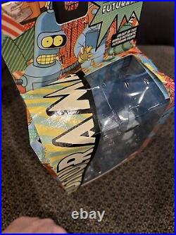 New 2008 Original Toynami Futurama Bender Adult Collector's Figure- Damaged Box