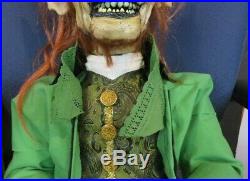 New Evil Leprechaun Ventriloquist Figure Moving Eyes Mouth & Head Custom Build