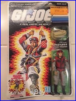 New GI Joe Crazylegs Assault Trooper 1986 Hasbro Vintage Toy Figure ARAH