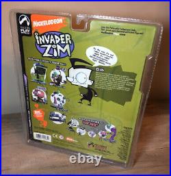 New INVADER ZIM Dib Action Figure Palisades Nickelodeon 2005 Vintage Toys