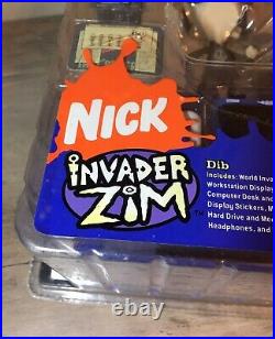 New INVADER ZIM Dib Action Figure Palisades Nickelodeon 2005 Vintage Toys