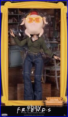 New In Hand Monica Geller Friends TV Show Turkey Thanksgiving 11 Collector Doll