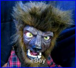 New Lon Chaney Wolfman Ventriloquist Figure Dummy Custom Hand Built 1 Of A Kind