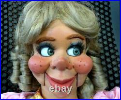 New Multi-function Pro Ventriloquist Figure Crossing Centering Eyes Eyebrows