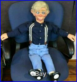 New Multi-function Ventriloquist Figure Dummy Hillbilly Redneck Crossing Eyes