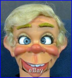 New Multi-function Ventriloquist Figure Dummy Hillbilly Redneck Crossing Eyes