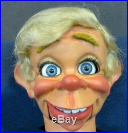 New Multi-function Ventriloquist Figure Dummy Hillbilly Redneck Crossing Eyes