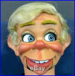 New Multi-function Ventriloquist Figure Dummy Hillbilly Redneck Crossing Eyes