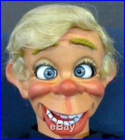 New Multi-function Ventriloquist Figure Dummy Hillbilly Redneck Crossing Eyes