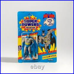 New-ORIGINAL #99620 D1 VINTAGE Kenner Super Powers BATMAN Action Figure 1985 ¡¡