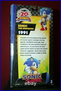 New Sonic The Hedgehog Jazwares Classic Toys R Us Deluxe 10 Figure 20th Anniv